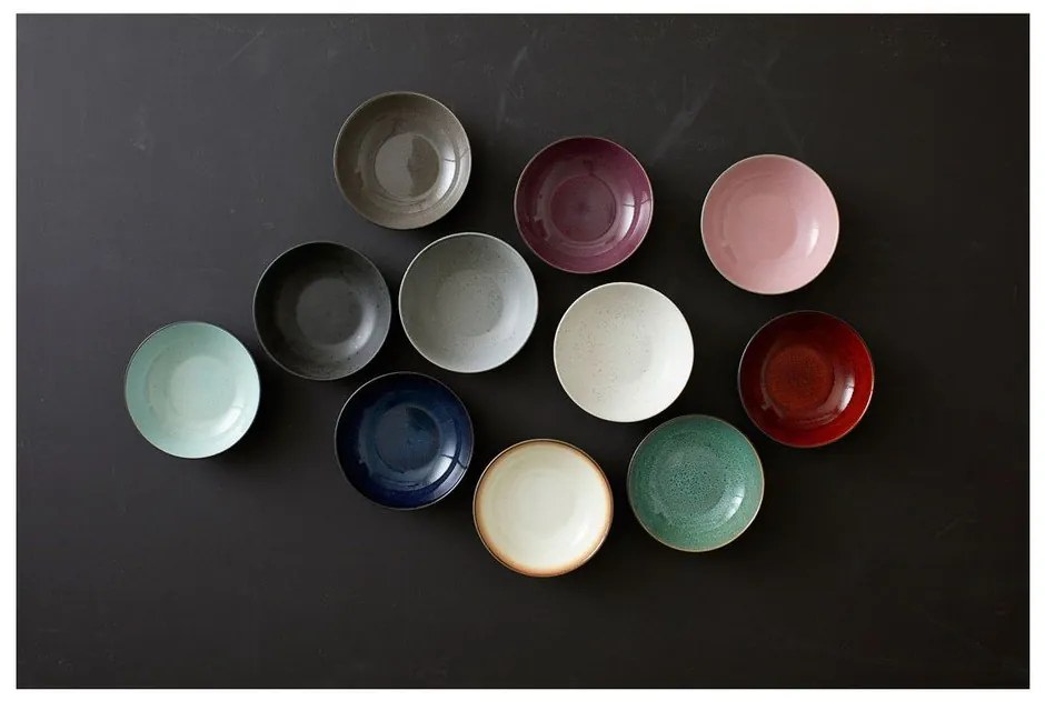 Bol mic roz/gri din gresie 1 l Gastro Grey/Light Pink – Bitz