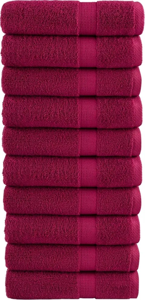 vidaXL Prosoape mâini premium, SOLUND 10 buc 50x100cm 600gsm