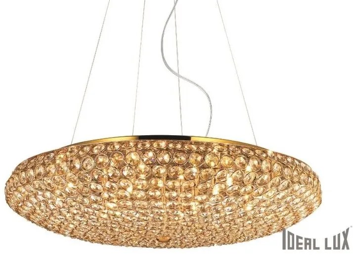 Lustra, Pendul cristal Venezian diam. 65cm KING SP12 ORO 088020