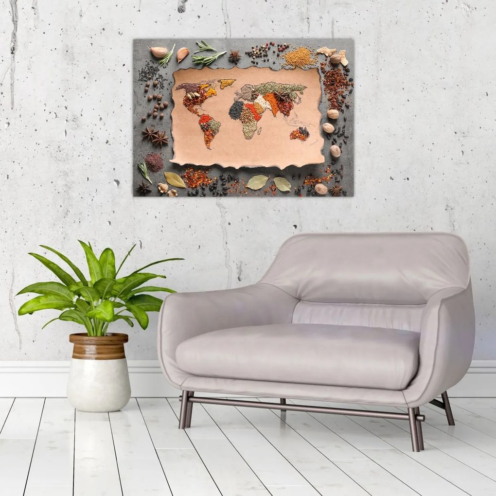 Tablou - Rădăcinile lumii (70x50 cm)