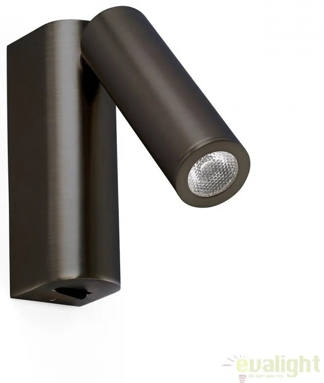 Aplica de perete LED design modern minimalist ROB bronz 68497