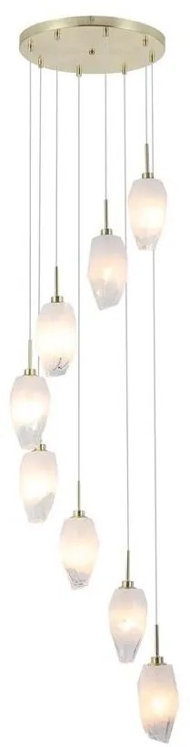 Lustra moderna cu 8 pendule Rocky