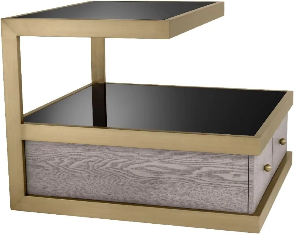 Noptiera, Masuta laterala design LUX Kuboa