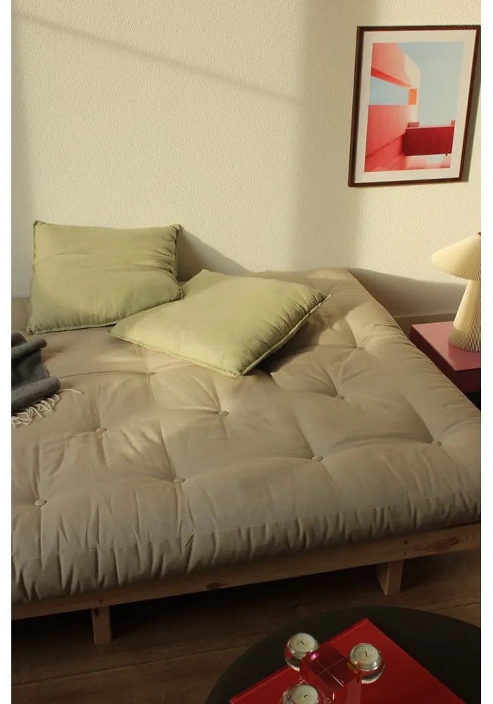 Canapea variabilă Karup Design Lean Raw Petrol Blue