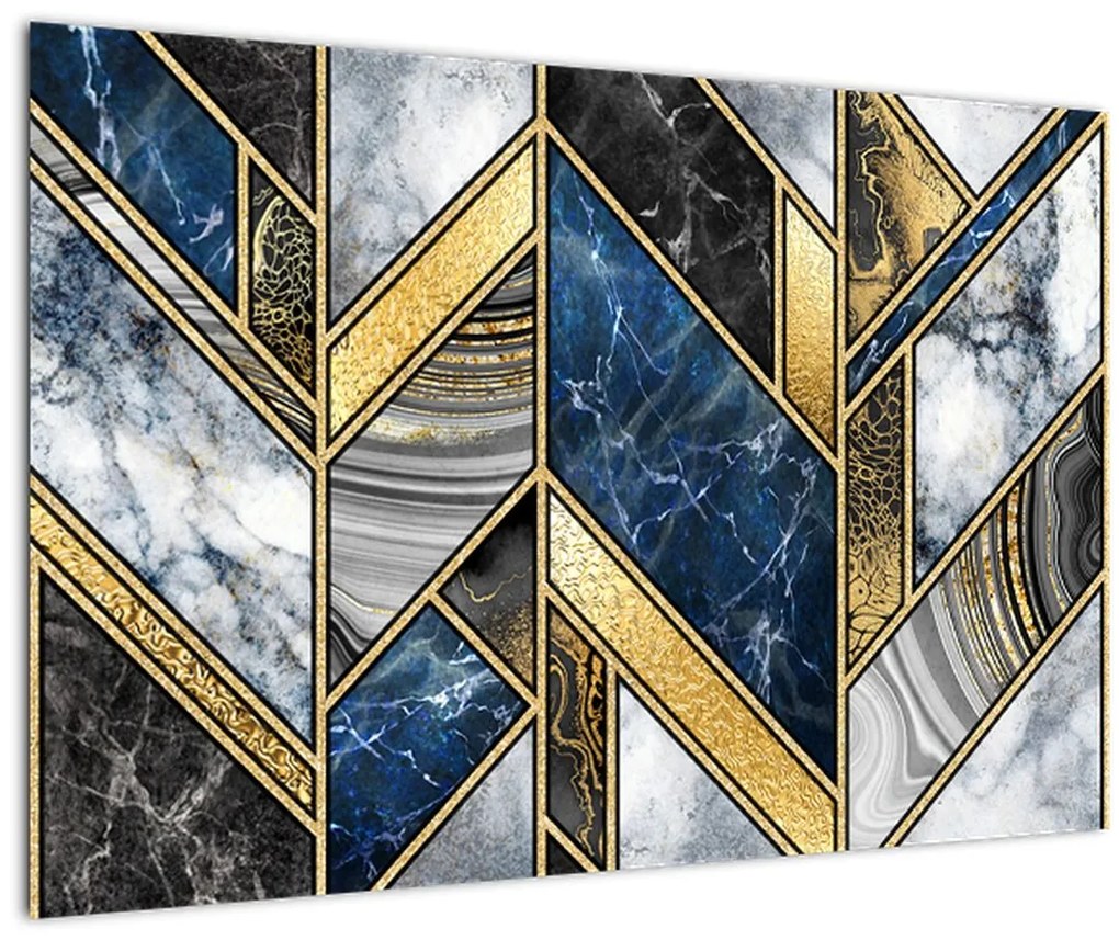 Tablou abstracției artistice (90x60 cm)