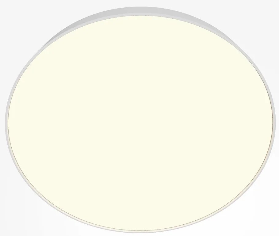 Plafoniera LED design tehnic Zoom D-60cm 3000K alba