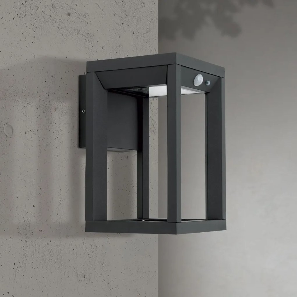 Aplica LED solara de exterior cu senzor de miscare IP65 VOLTA