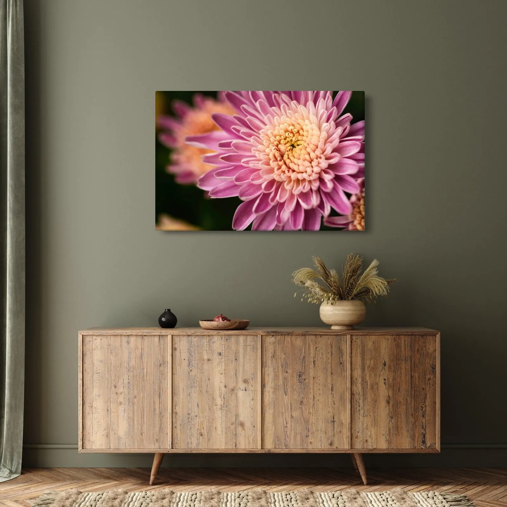 Tablou detailat cu flori (90x60 cm)