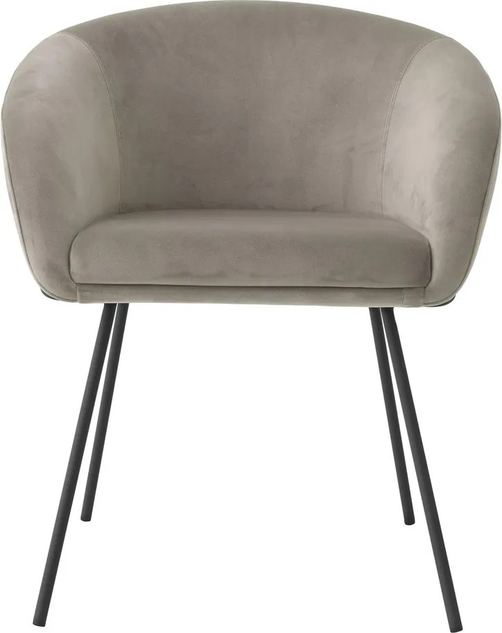 Scaun tapitat design LUX Campus, savona greige 116370 HZ