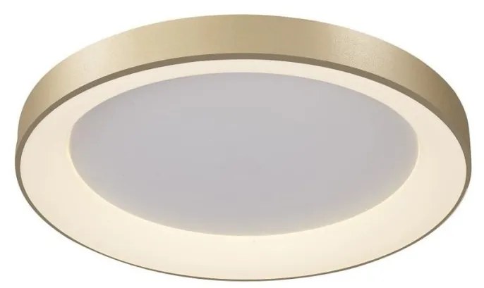 Plafoniera LED inteligenta design circular NISEKO II Gold 50cm