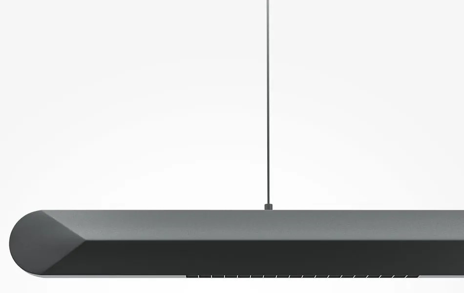 Lustra LED suspendata stil minimalist modern Motion negru