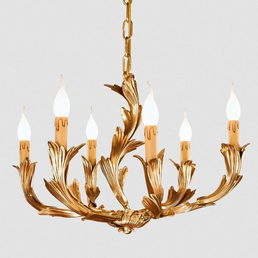 Candelabru 6 brate LUX realizata manual Solange