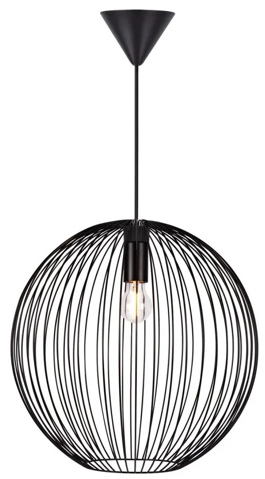 Pendul design modern Beroni 45 negru