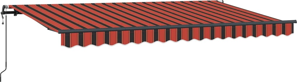 vidaXL Cortina Retractabilă Portocaliu 400 x 200 cm țesătură