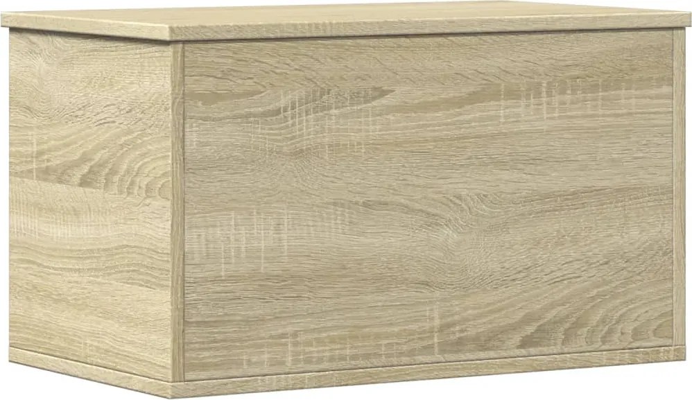 vidaXL Cutie de depozitare, stejar sonoma, 60x35x35 cm, lemn prelucrat