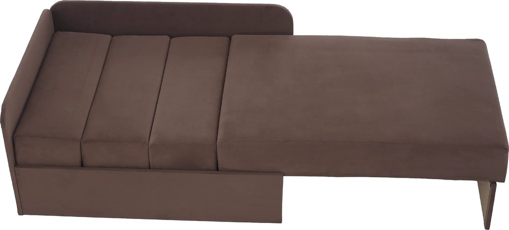 Canapea extensibilă, maro Taupe, MONTES UNI