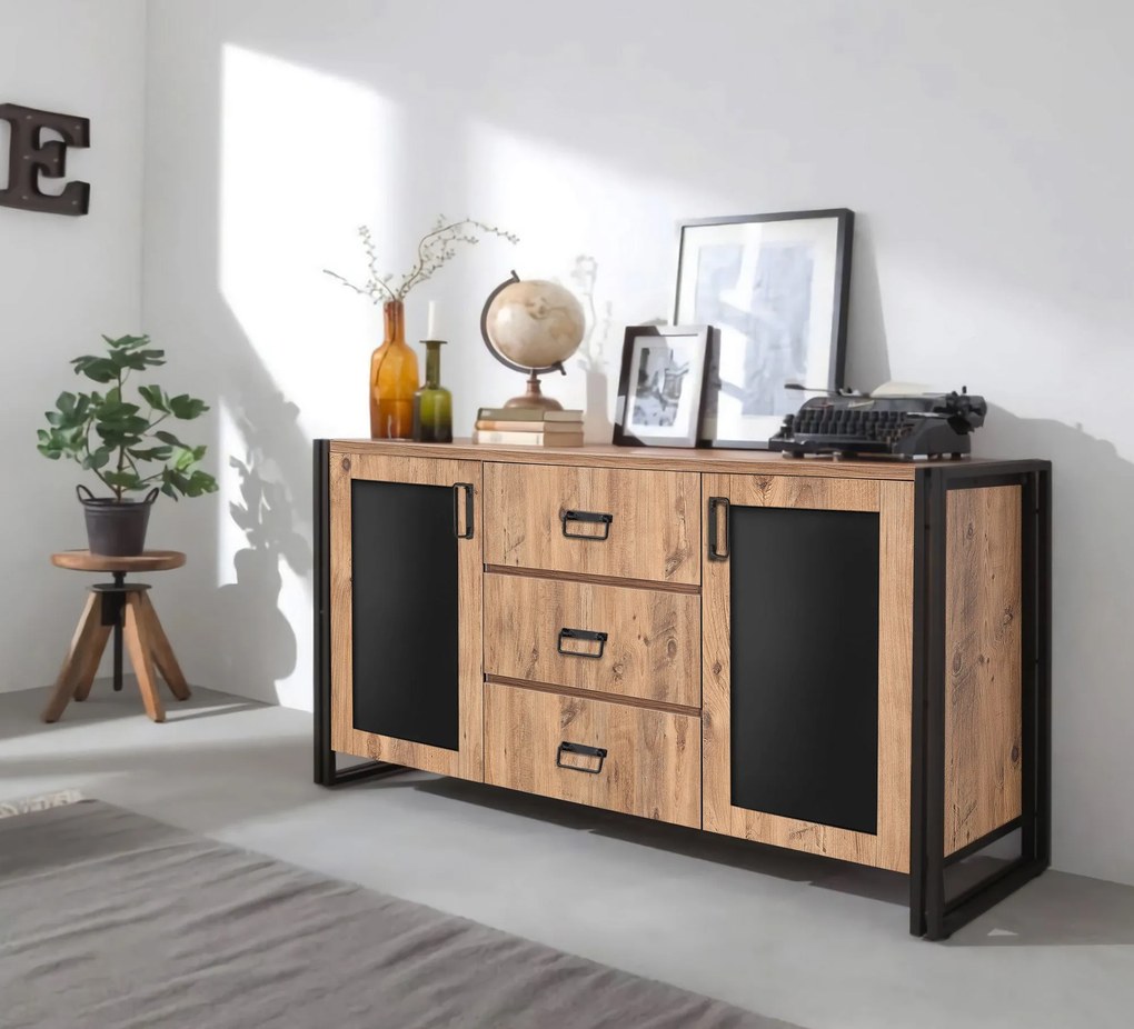 Consolă Arcas Tonya Atlantic Pine Negru