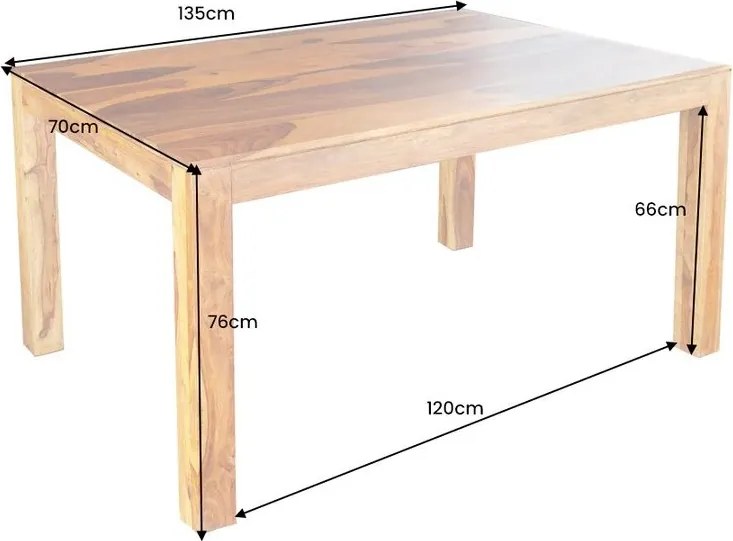 Masa din lemn Lagos 135cm Sheesham