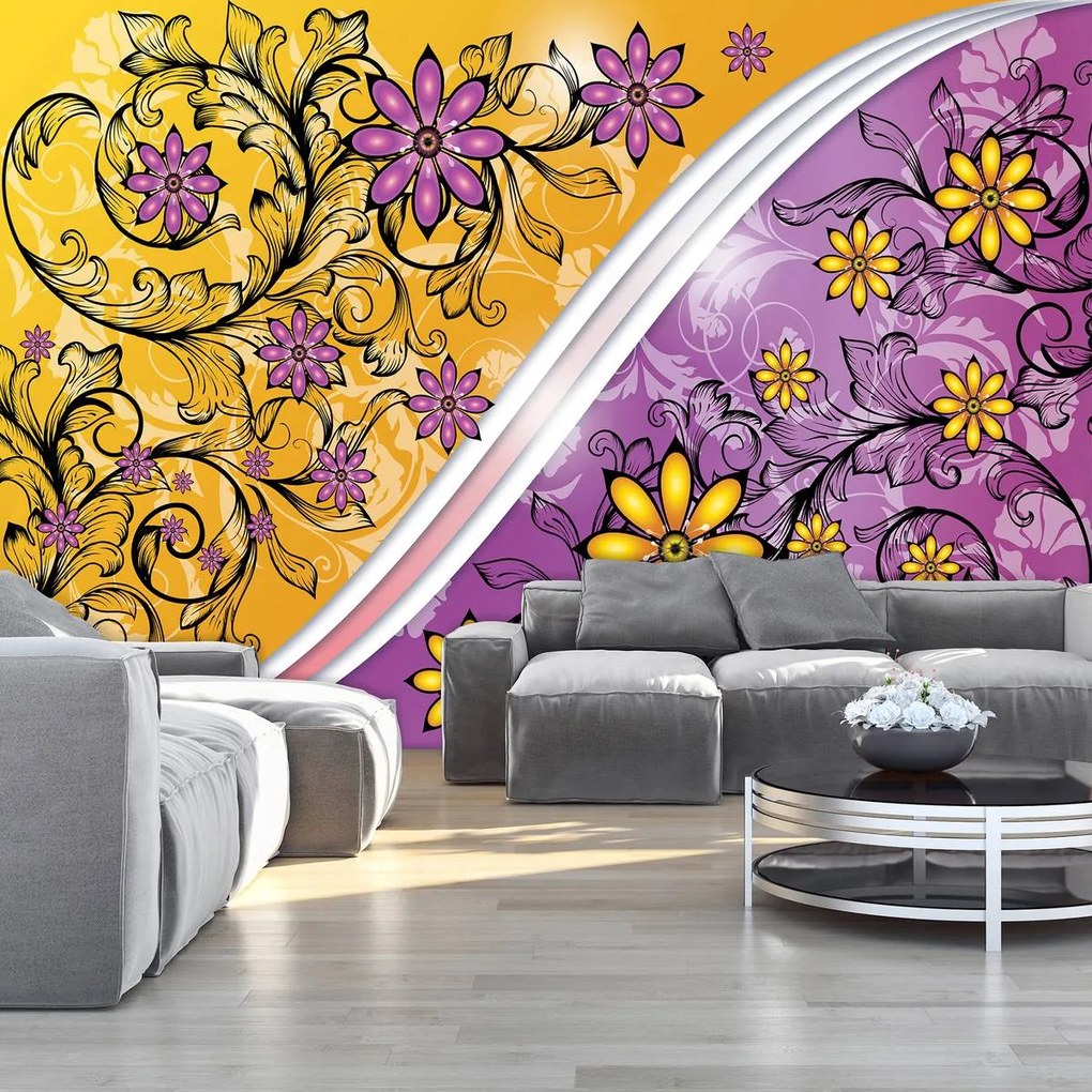Fototapet - Flori (152,5x104 cm)