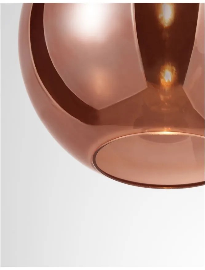 Pendul design modern NAZIO, 25cm, cupru NVL-9080251