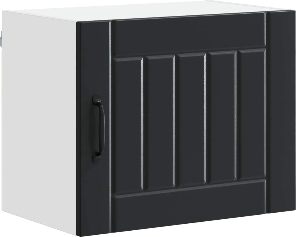 vidaXL Dulap de bucătărie Negru 50 x 31 x 40 cm Lemn compozit