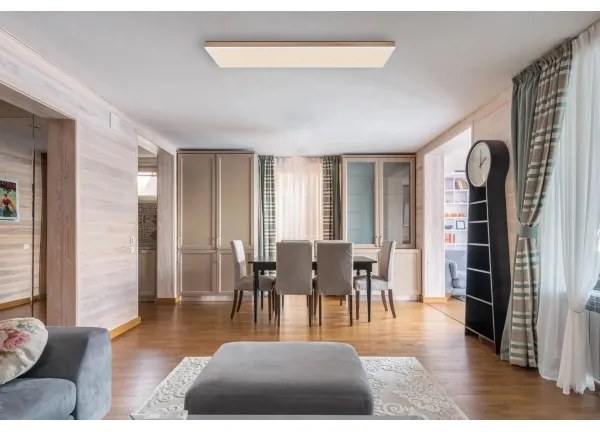 Plafonieră LED dimabilă Globo 416080WWD5-CCT DORO LED/36W/230V 2700-6500K maro + telecomandă