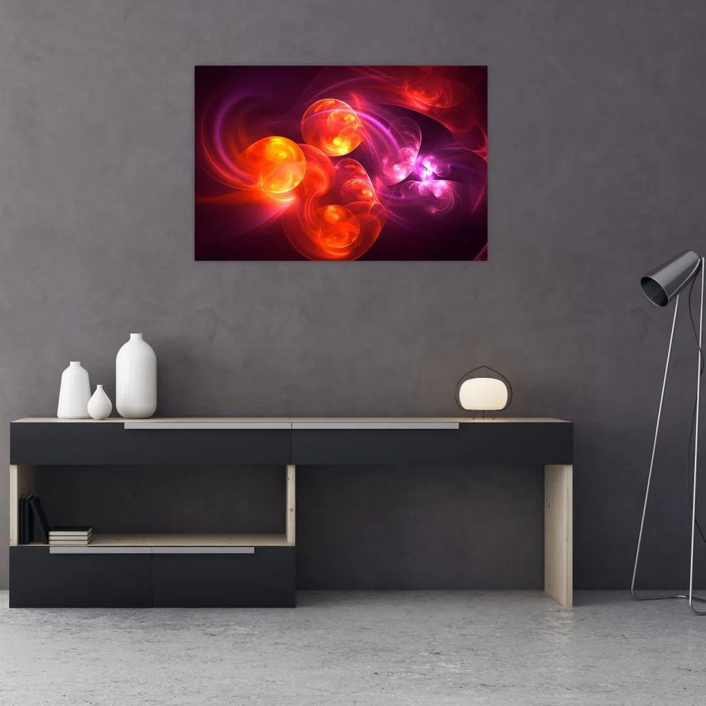Tabloul cu abstracțiune modernă (90x60 cm)