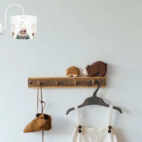 Aplică pentru copii BEARS 1xE27/60W/230V