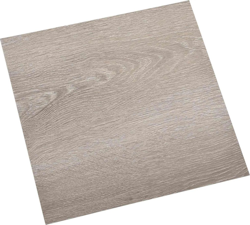 vidaXL Plăci de Pardoseală 55 pcs Gri taupe 5,11 m² PVC
