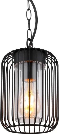 Globo 31985H - Candelabru de exterior pe lanț NINA 1xE27/15W/230V