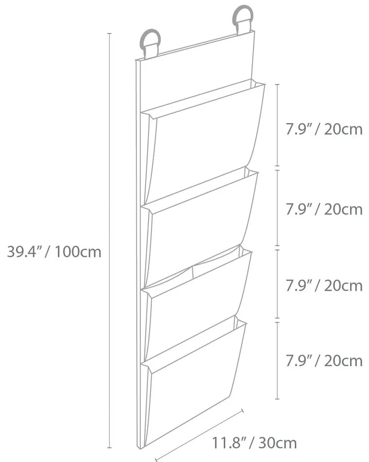 Organizator suspendat Bigso Box of Sweden Hang, bej