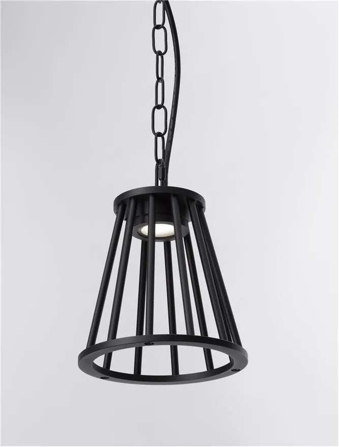 Pendul LED pentru exterior design modern IP65 Carina negru