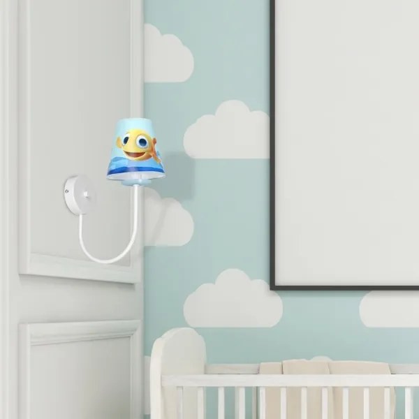 Aplică pentru copii FISH 1xE14/40W/230V