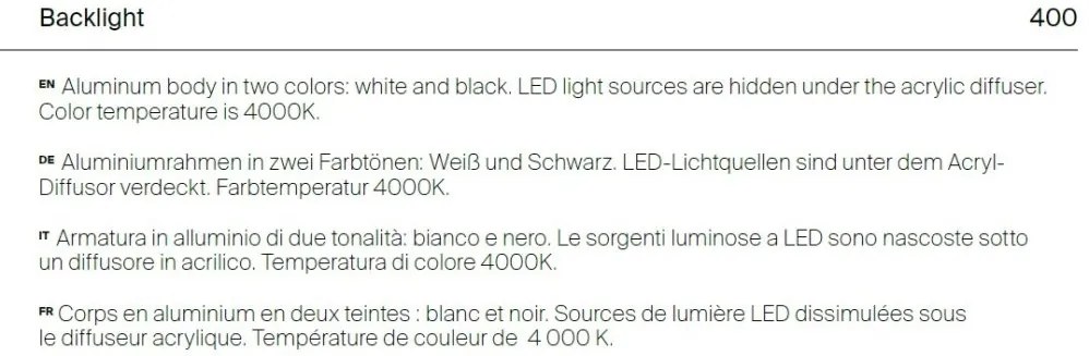 Aplica LED de perete pentru oglinda, tablou design modern Fichte alb