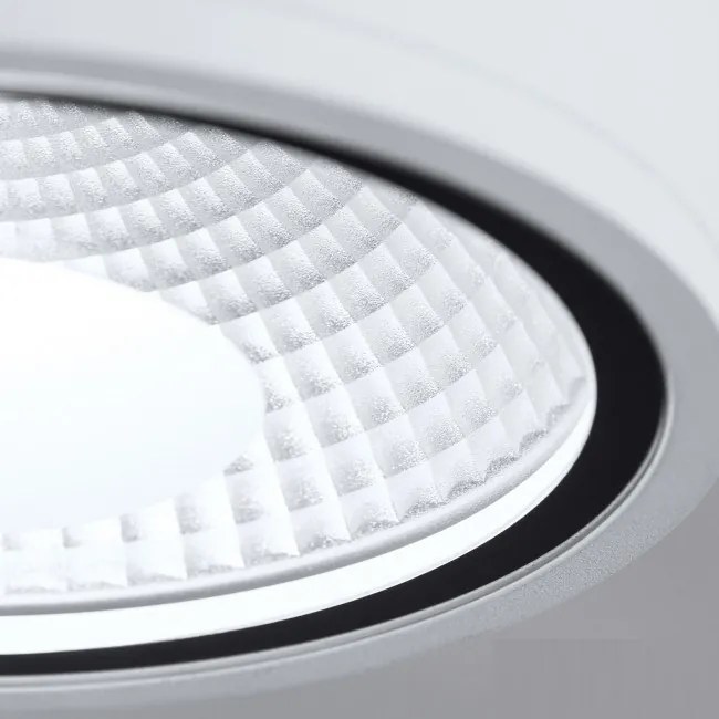 Spot LED aplicat cu protectie la umiditate IP65, SPUTNIK 14,5cm, alb