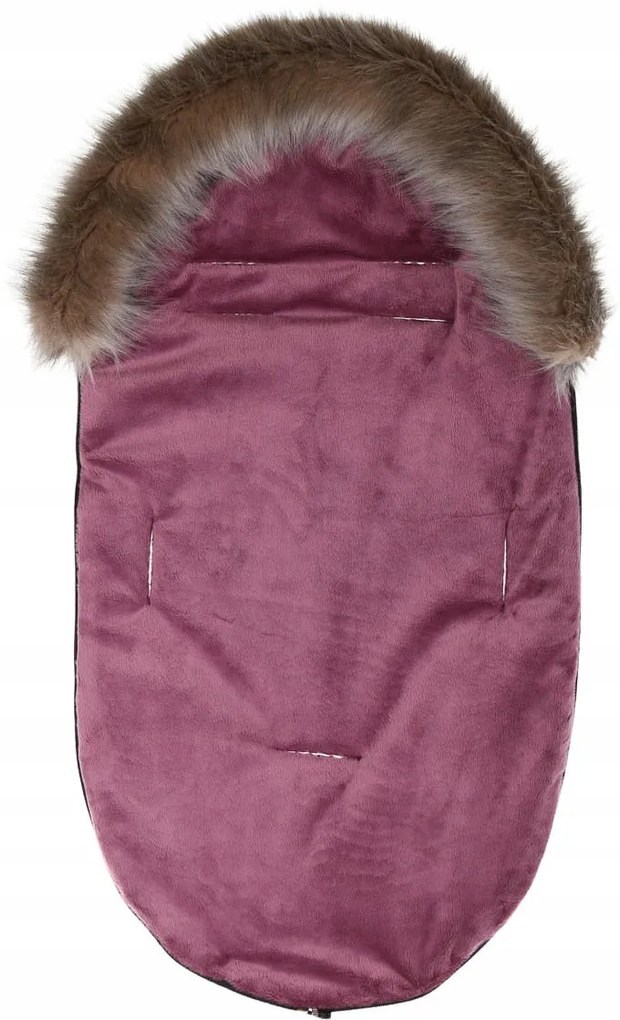 ShopJK SAC DE IARNĂ PENTRU CĂRUCIOR - BURGUNDY