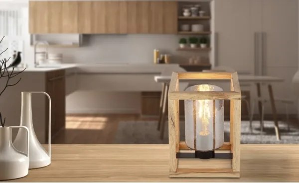 Lampă de masă PETTEY Globo 15497T 1xE27/40W/230V