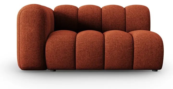 Modul pentru canapea cărămiziu (cu colț pe partea stângă ) Lupine – Micadoni Home