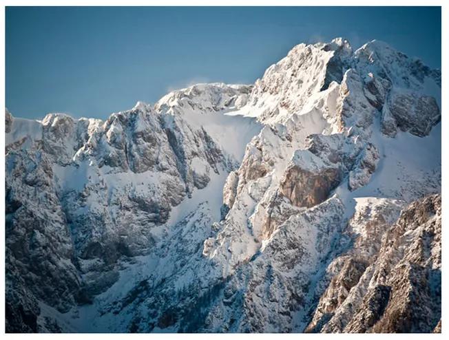 Fototapet - Winter in the Alps