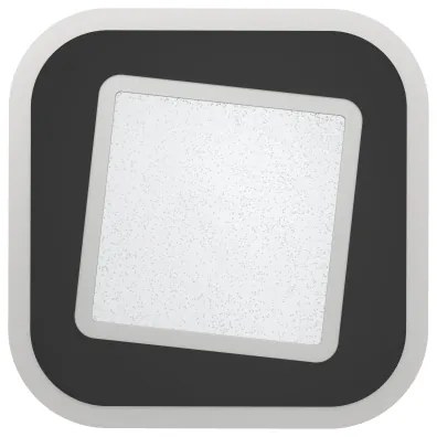 Plafonieră LED dimabilă Eglo 901241 MACCHIONI LED/20W/230V negru + telecomandă