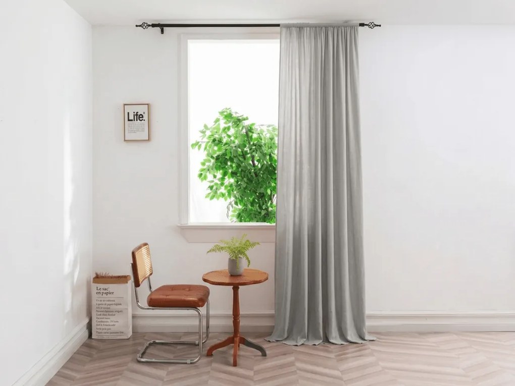 Draperie TAVIO 140x250 cm, gri deschis Agatat: Rejansa