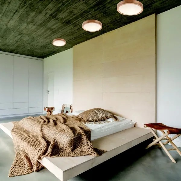 Lustr OAK SLIM 2xE27/60W/230V stejar Ø 37 cm