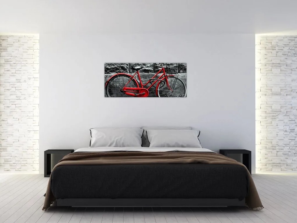 Tablou - Bicicleta istorică (120x50 cm)