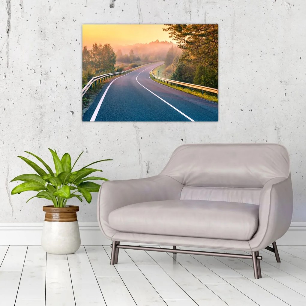 Tablou - Călătoria la răsăritul soarelui (70x50 cm)