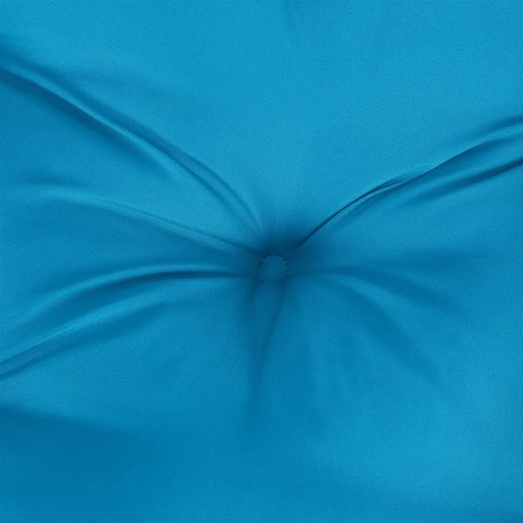 Perne canapea paleti, 2 buc., albastru 2, Albastru, 120 x 80 x 10 cm