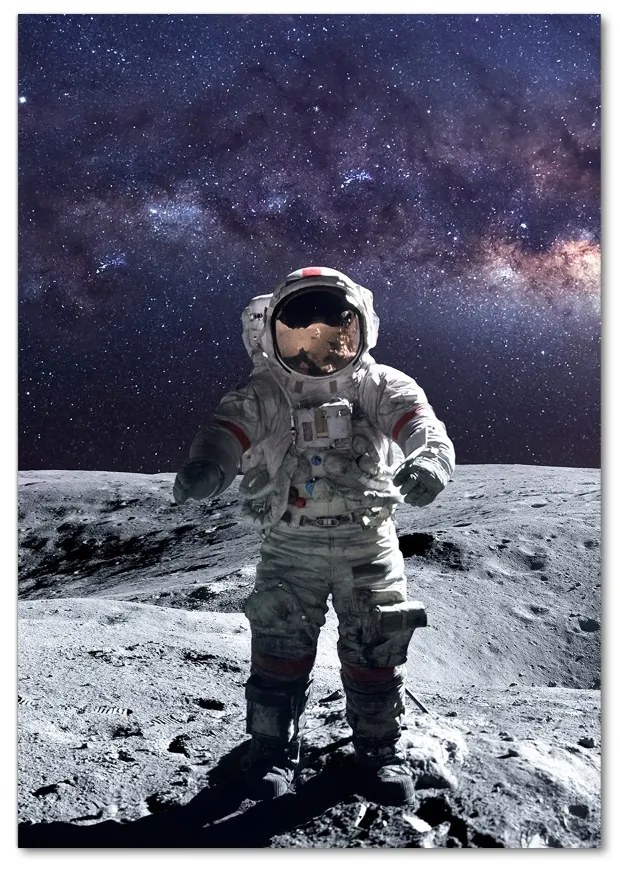 Tablou pe pe sticlă Astronaut