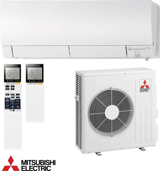 Aparat de aer condiționat cu invertor Mitsubishi Electric MSZ-FH50VE + MUZ-FH50VEHZ, 18.000 BTU, 37 m², A+++, R-410A, I-SEE, Natural Flow, Plasma Quad, Swing, alb
