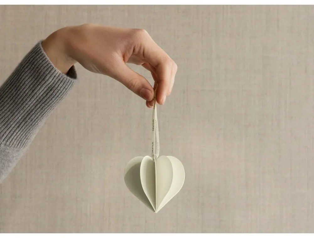 Ornamente de Crăciun 4 buc. din hârtie 6,5 cm Kazary – Blomus