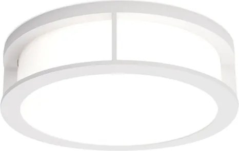Orion - Corp de iluminat exterior HENRY, 2x E27/15W/230V, Ø 30 cm, IP44, alb
