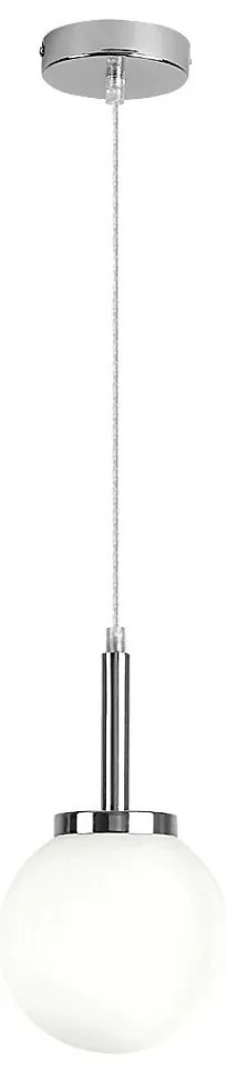 Pendul pentru baie design modern IP44 Togo crom, alb
